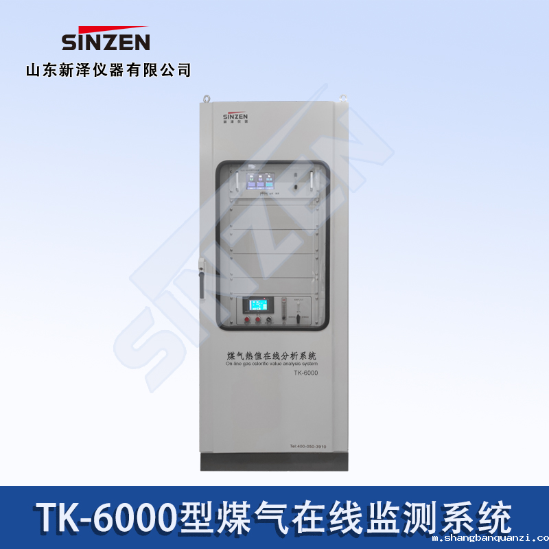 在线煤气热值分析系统